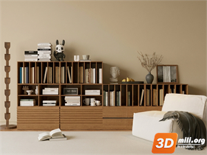 Bookcase Skp Files